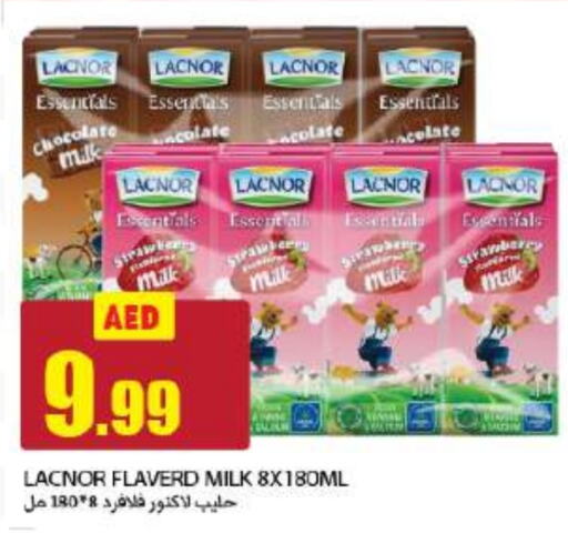 LACNOR Flavoured Milk  in Rawabi Market Ajman in UAE - Sharjah / Ajman