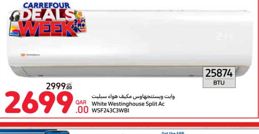 WHITE WESTINGHOUSE AC  in Carrefour in Qatar - Doha