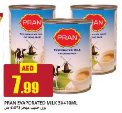 PRAN Evaporated Milk  in Rawabi Market Ajman in UAE - Sharjah / Ajman