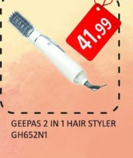 GEEPAS Hair Appliances  in Majestic Plus Hypermarket in UAE - Abu Dhabi