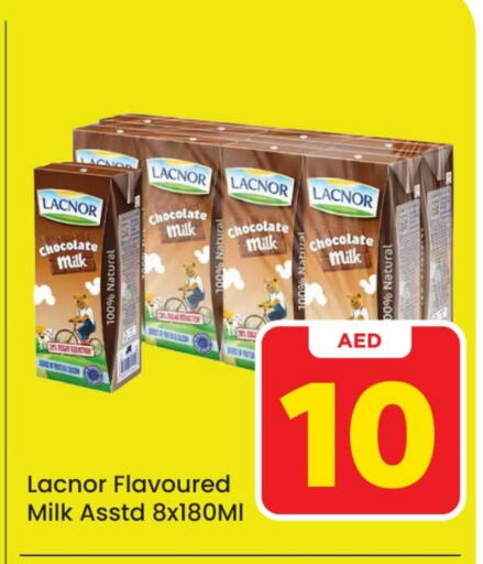 LACNOR Flavoured Milk  in Mark & Save in UAE - Abu Dhabi