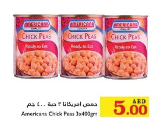 AMERICANA Chick Peas  in Trolleys Supermarket in UAE - Dubai