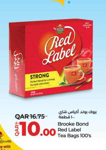 RED LABEL Tea Bags  in LuLu Hypermarket in Qatar - Al Wakra