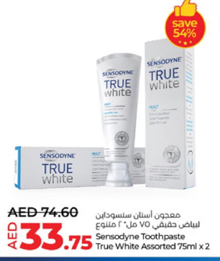 SENSODYNE Toothpaste  in Lulu Hypermarket in UAE - Dubai