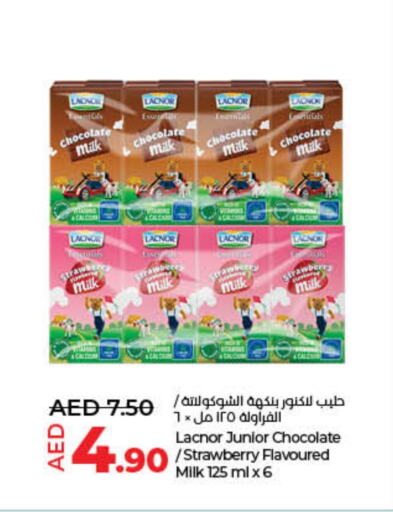 LACNOR Flavoured Milk  in Lulu Hypermarket in UAE - Sharjah / Ajman