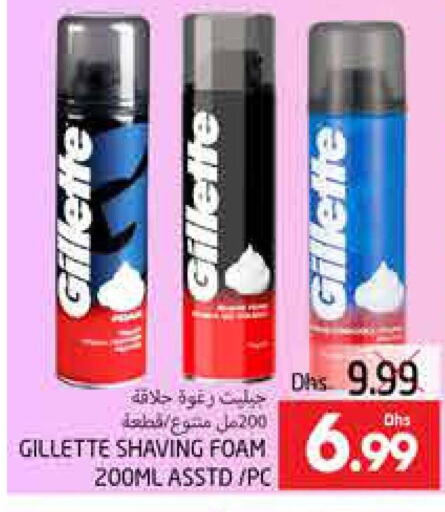 GILLETTE Shaving Foam / After shave  in PASONS GROUP in UAE - Al Ain