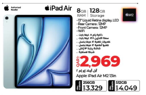 APPLE iPad  in LuLu Hypermarket in Qatar - Al Wakra