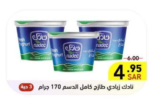 NADEC Yoghurt  in Aswaq Ramez in KSA, Saudi Arabia, Saudi - Dammam