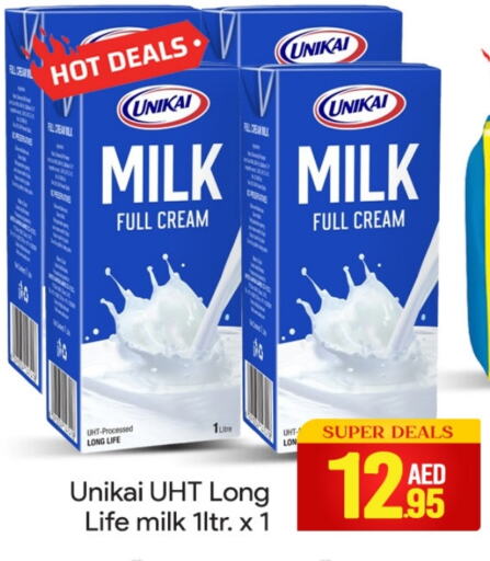 UNIKAI Full Cream Milk  in Azhar Al Madina Hypermarket in UAE - Dubai