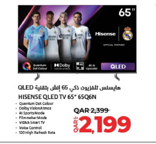 HISENSE Smart TV  in LuLu Hypermarket in Qatar - Al Wakra