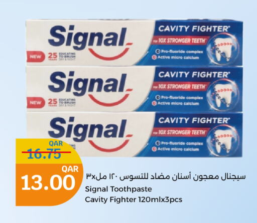 SIGNAL Toothpaste  in City Hypermarket in Qatar - Al Khor