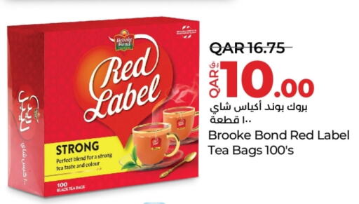 BROOKE BOND Tea Bags  in LuLu Hypermarket in Qatar - Al Wakra