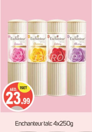 Enchanteur Talcum Powder  in TALAL MARKET in UAE - Dubai