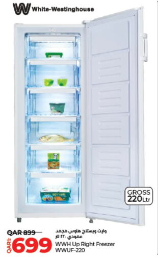 WHITE WESTINGHOUSE Freezer  in LuLu Hypermarket in Qatar - Al Wakra