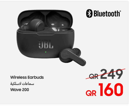 JBL Earphone  in Techno Blue in Qatar - Al Wakra