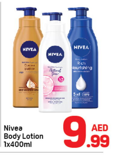 Nivea Body Lotion & Cream  in Day to Day Department Store in UAE - Dubai