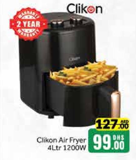 CLIKON Air Fryer  in Mango Hypermarket LLC in UAE - Dubai