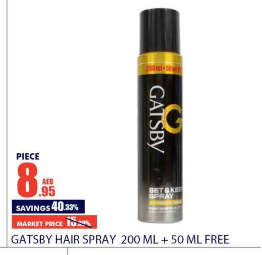 gatsby Hair Gel & Spray  in Bismi Wholesale in UAE - Dubai