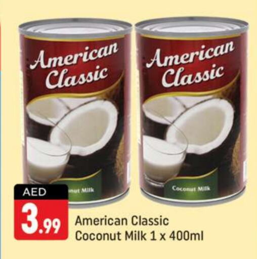 AMERICAN CLASSIC Coconut Milk  in Shaklan  in UAE - Dubai