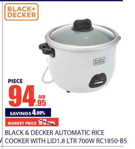 BLACK+DECKER Rice Cooker  in Bismi Wholesale in UAE - Dubai