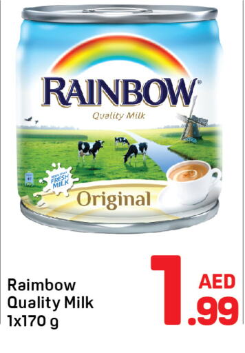 RAINBOW Evaporated Milk  in Day to Day Department Store in UAE - Dubai