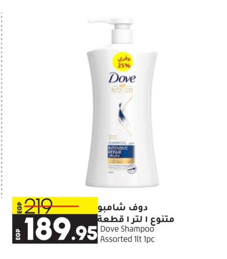 DOVE Shampoo / Conditioner  in Lulu Hypermarket  in Egypt