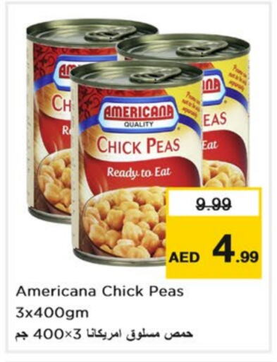 AMERICANA Chick Peas  in Nesto Hypermarket in UAE - Dubai