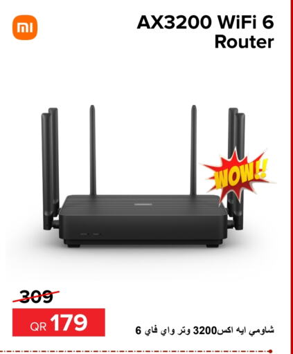 XIAOMI Wifi Router  in Al Anees Electronics in Qatar - Al Khor