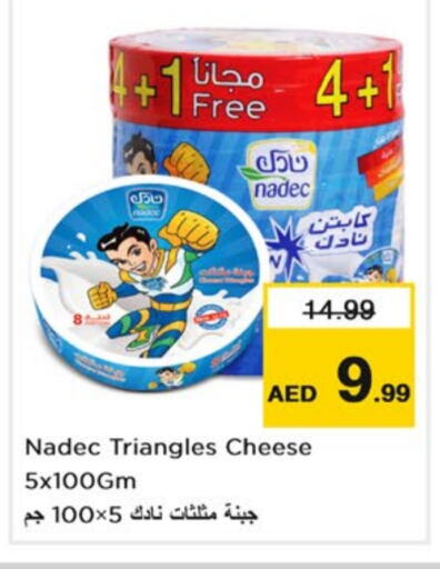 NADEC Triangle Cheese  in Nesto Hypermarket in UAE - Dubai