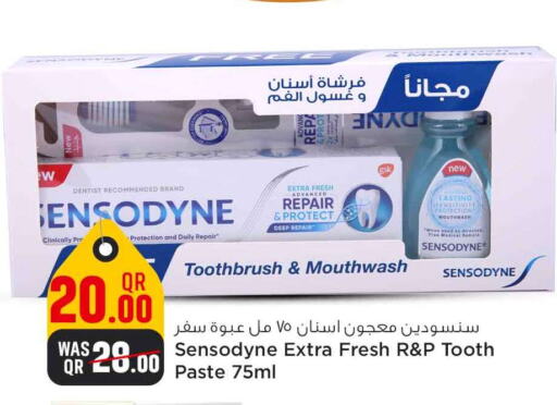 SENSODYNE Toothpaste  in Safari Hypermarket in Qatar - Al Wakra