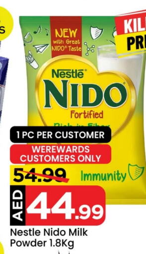 NIDO Milk Powder  in Mark & Save in UAE - Abu Dhabi