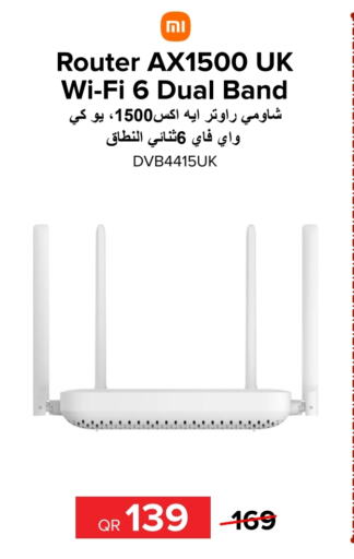 XIAOMI Wifi Router  in Al Anees Electronics in Qatar - Al Khor