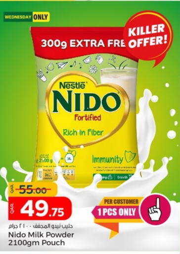 NIDO Milk Powder  in Paris Hypermarket in Qatar - Al Wakra