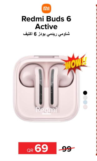 XIAOMI Earphone  in Al Anees Electronics in Qatar - Doha