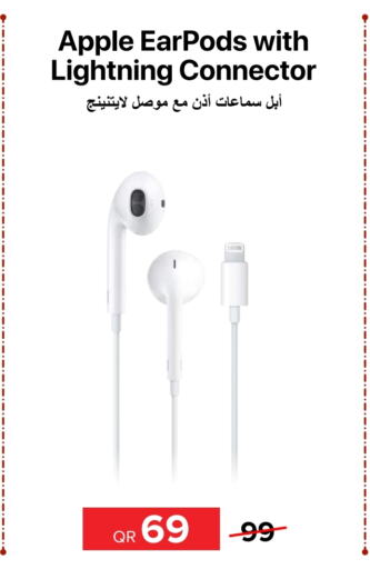 APPLE Earphone  in Al Anees Electronics in Qatar - Al Daayen