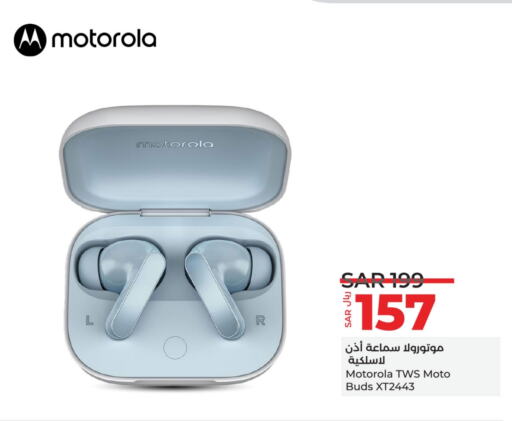 MOTOROLA Earphone  in LULU Hypermarket in KSA, Saudi Arabia, Saudi - Al Hasa