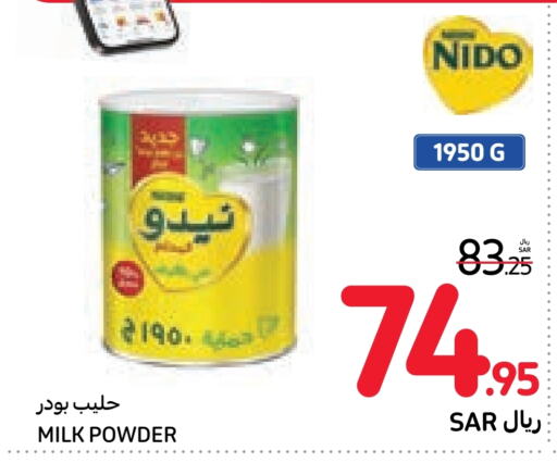 NIDO Milk Powder  in Carrefour in KSA, Saudi Arabia, Saudi - Riyadh