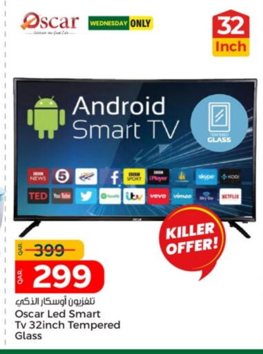 OSCAR Smart TV  in Paris Hypermarket in Qatar - Al-Shahaniya