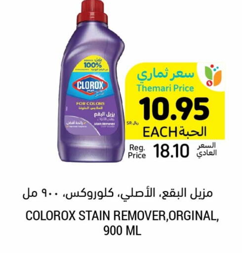 CLOROX Bleach  in Tamimi Market in KSA, Saudi Arabia, Saudi - Tabuk