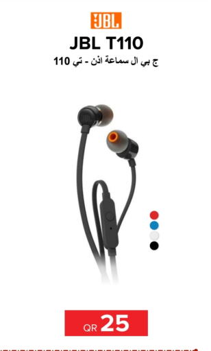 JBL Earphone  in Al Anees Electronics in Qatar - Al Wakra