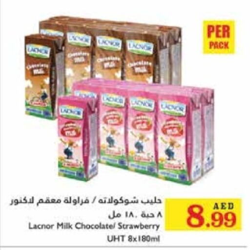 LACNOR Long Life / UHT Milk  in Trolleys Supermarket in UAE - Dubai