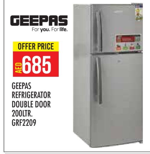 GEEPAS Refrigerator  in Baniyas Spike  in UAE - Abu Dhabi