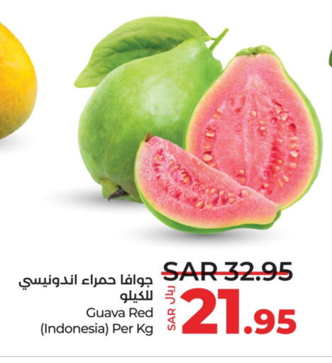  Guava  in LULU Hypermarket in KSA, Saudi Arabia, Saudi - Jeddah