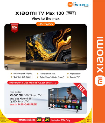 XIAOMI Smart TV  in Kenz Mini Mart in Qatar - Al Khor