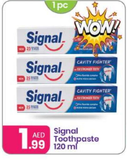 SIGNAL Toothpaste  in Al Nahda Gifts Center in UAE - Sharjah / Ajman