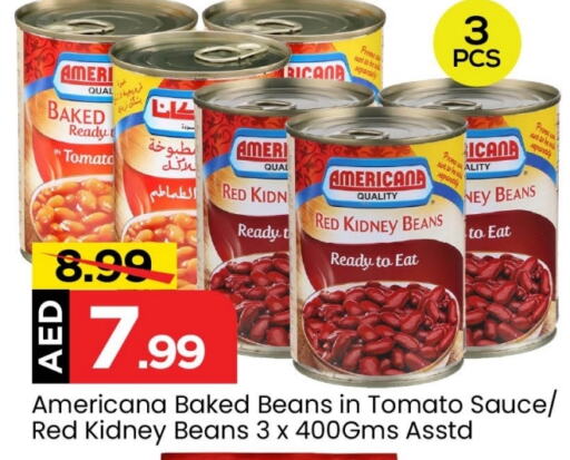 AMERICANA Baked Beans  in Mark & Save Value Retail in UAE - Sharjah / Ajman