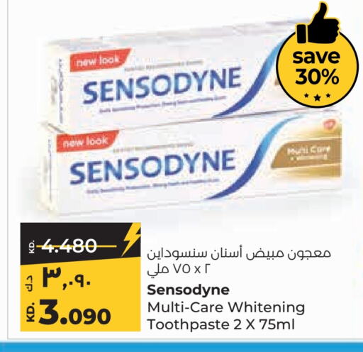 SENSODYNE Toothpaste  in Lulu Hypermarket  in Kuwait - Kuwait City