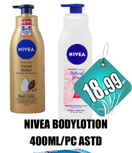 Nivea Body Lotion & Cream  in GRAND MAJESTIC HYPERMARKET in UAE - Abu Dhabi