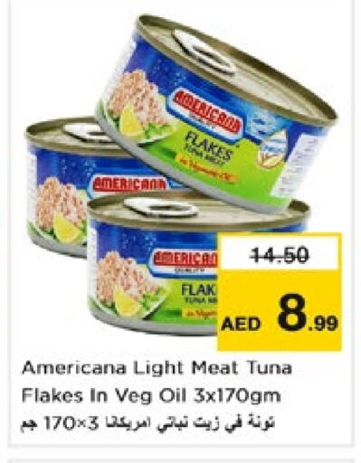 AMERICANA Tuna - Canned  in Nesto Hypermarket in UAE - Abu Dhabi