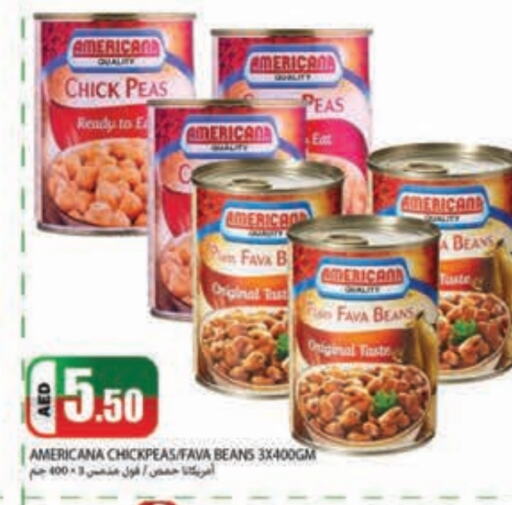 AMERICANA Chick Peas  in Rawabi Market Ajman in UAE - Sharjah / Ajman